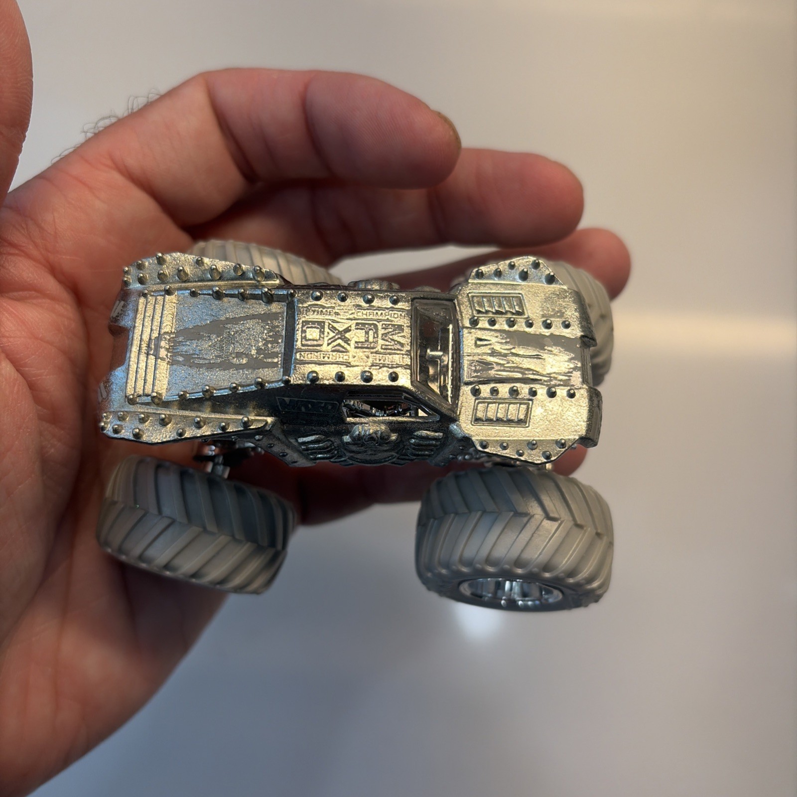 Hot Wheels Monster Jam 1:64 25th Anniversary Silver, Select Your Truck rare