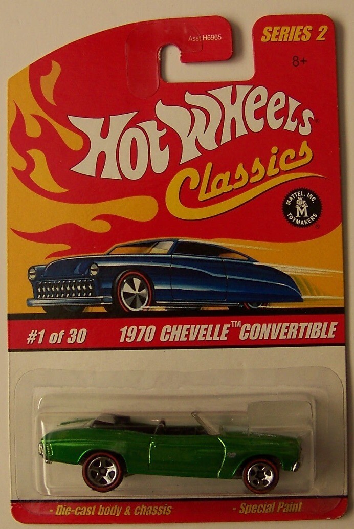 2006 Hot Wheels Classic Series 2 #1 ’70 Chevelle Convertible Lot of 5 Diff. | 01