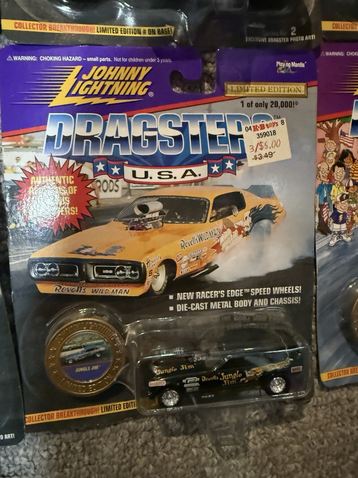 Johnny Lightning Dragsters Lot. Bakers Dozen. All Sealed.