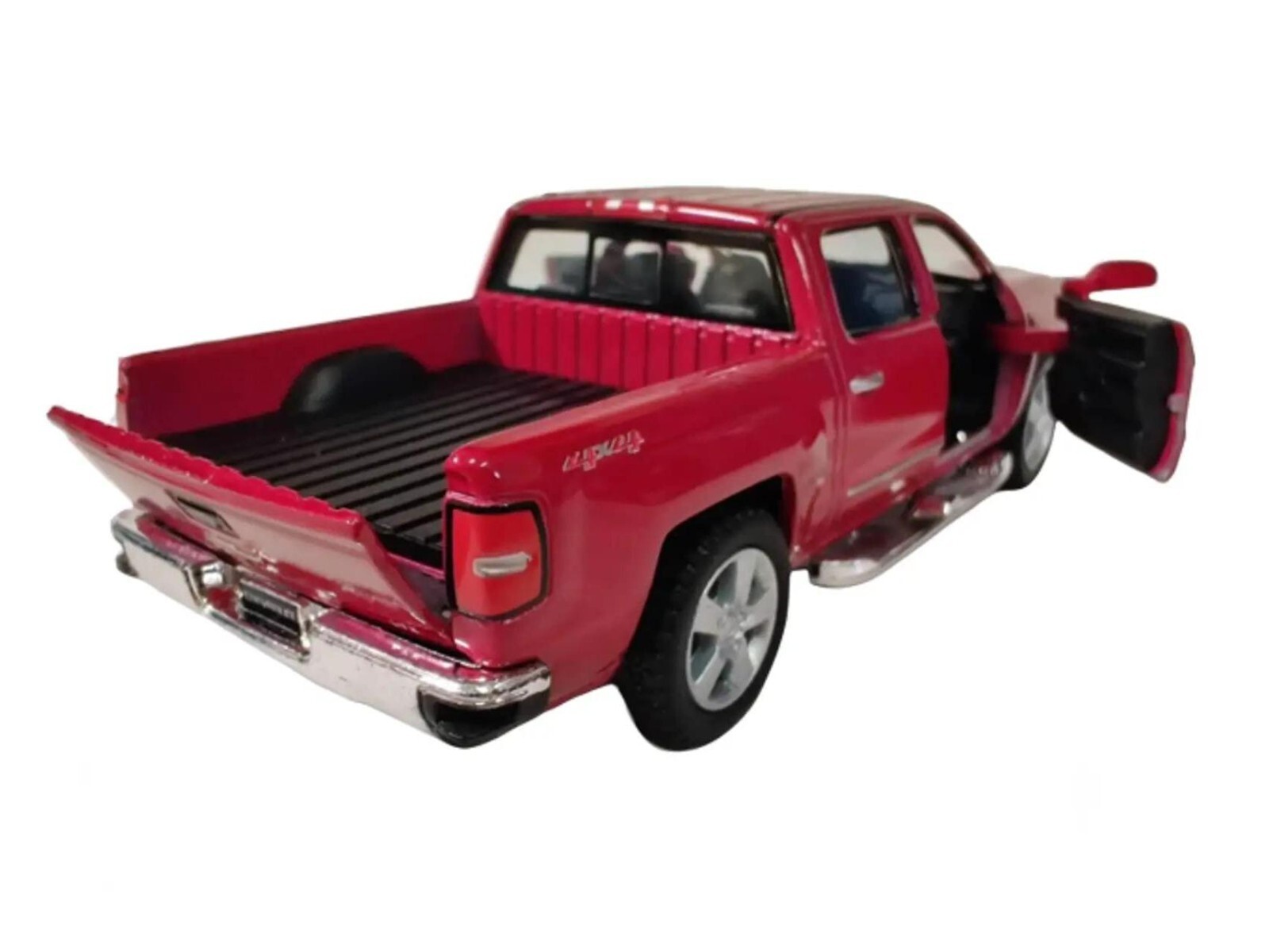 KINSMART 2014 CHEVROLET SILVERADO PICKUP 1:46 SCALE (BURGUNDY)