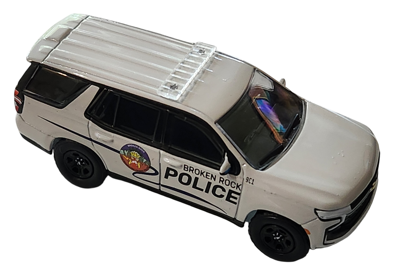 GreenLight 1:64 2021 Chevrolet Tahoe Broken Rock Police Toylandbay Exclusive