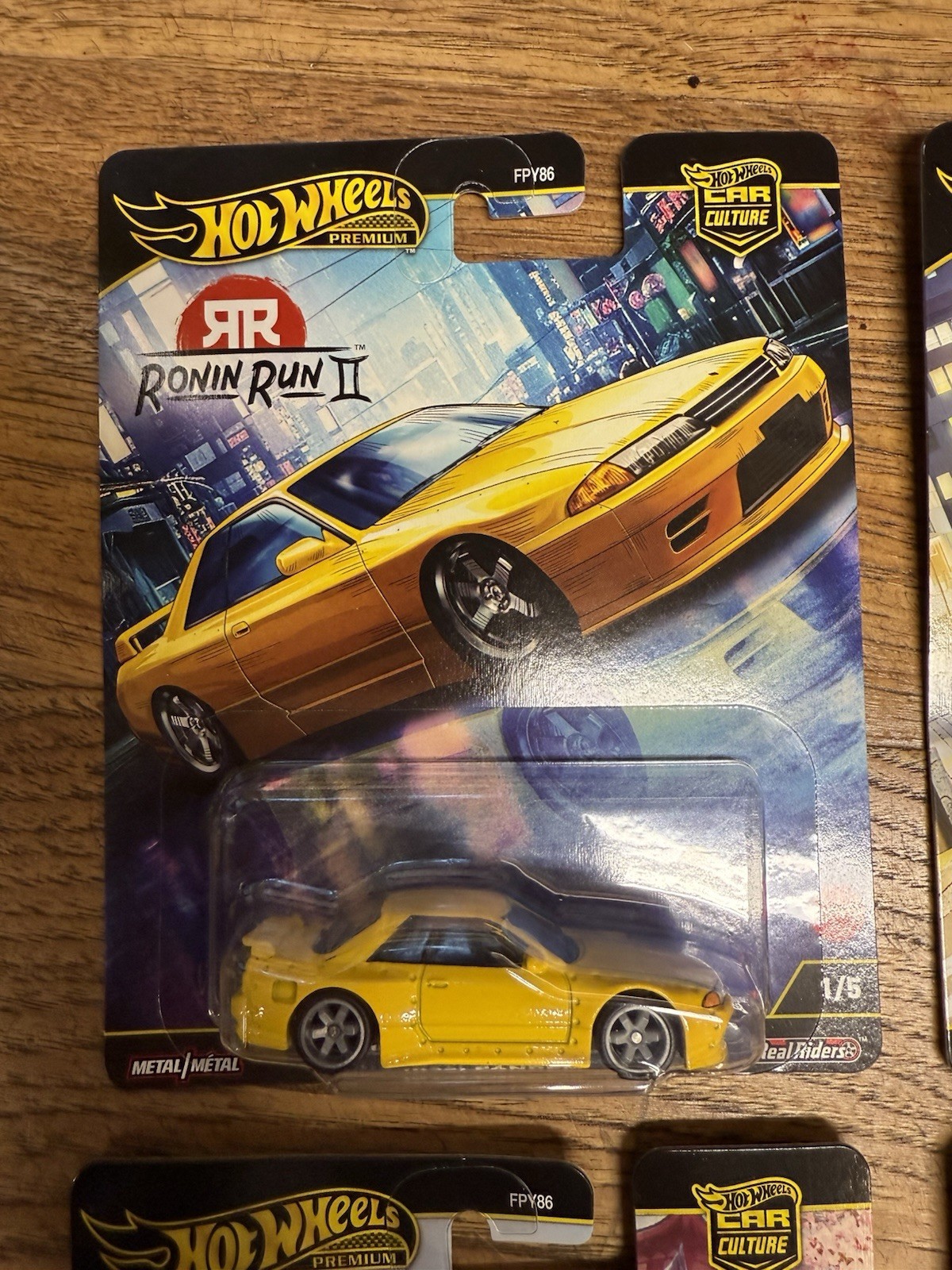 Hot Wheels 2025 Car Culture “Ronin Run II” M Case FPY86-961M Factory Case