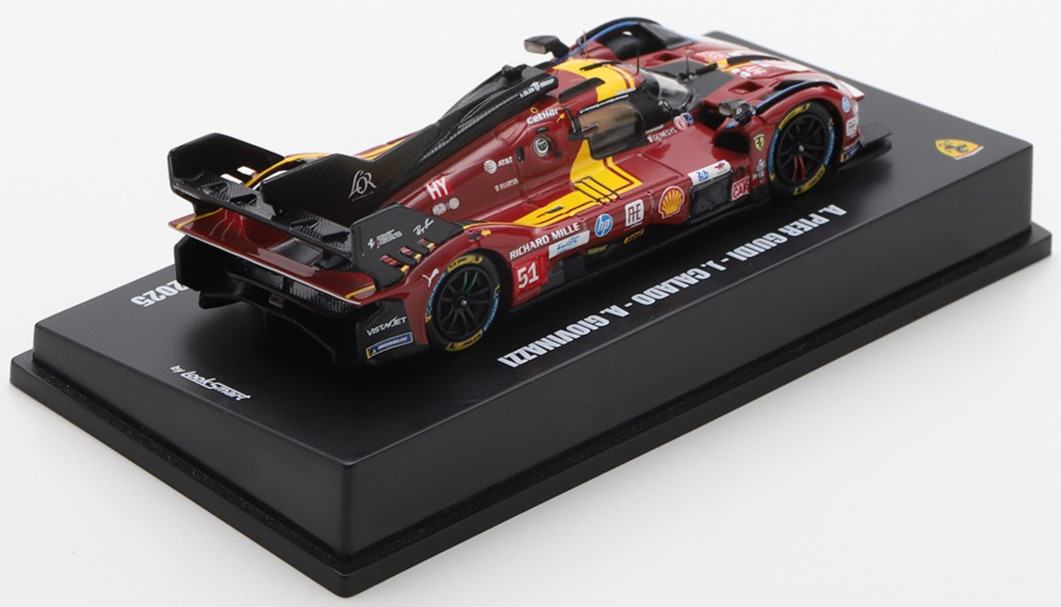 LookSmart Ferrari 499P #51 – AF Corse – 2025 24hrs Le Mans 1:64 Car LS64009LM