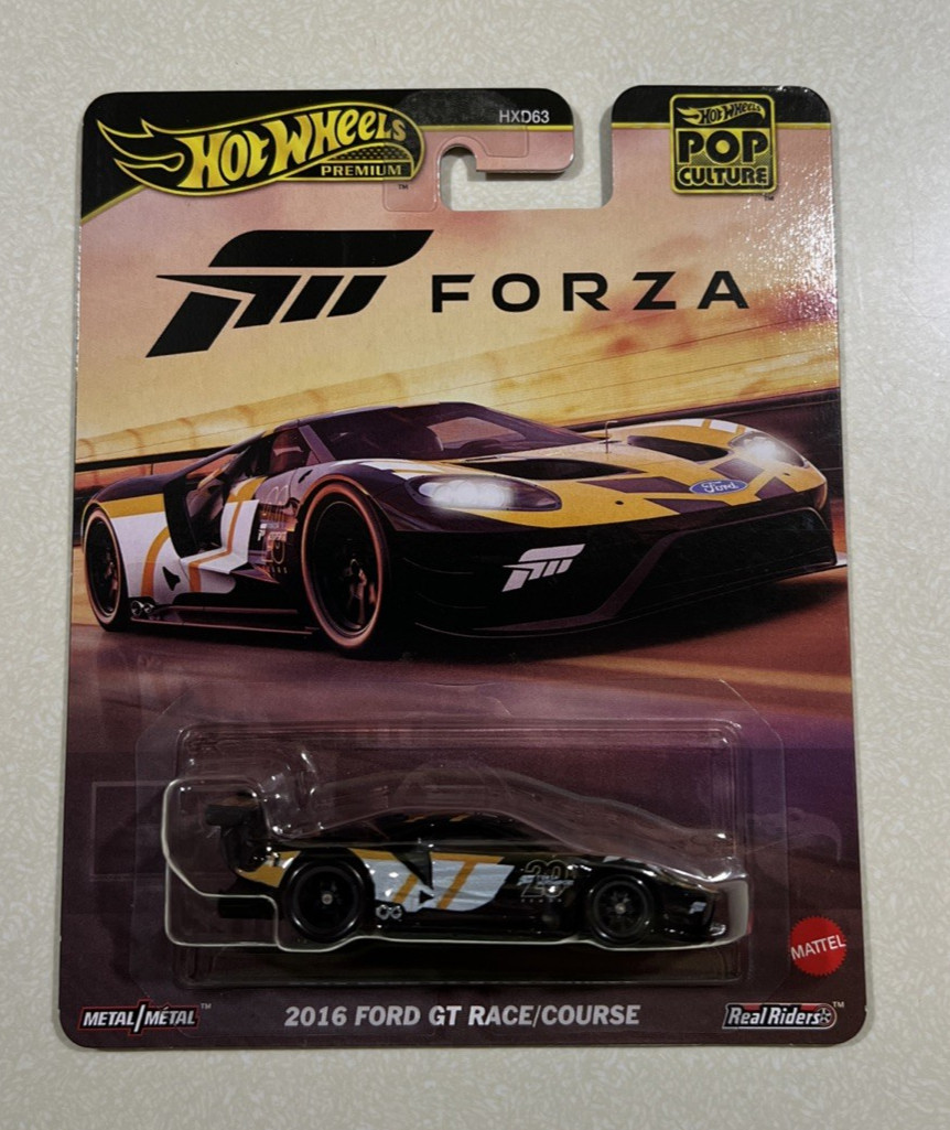 NEW 2025 Hot Wheels Forza 2016 Ford GT Race Course
