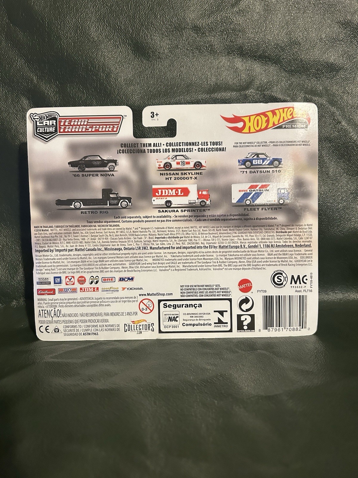 Hot Wheels Black Hole 66 Super Nova Transporter Retro Rig