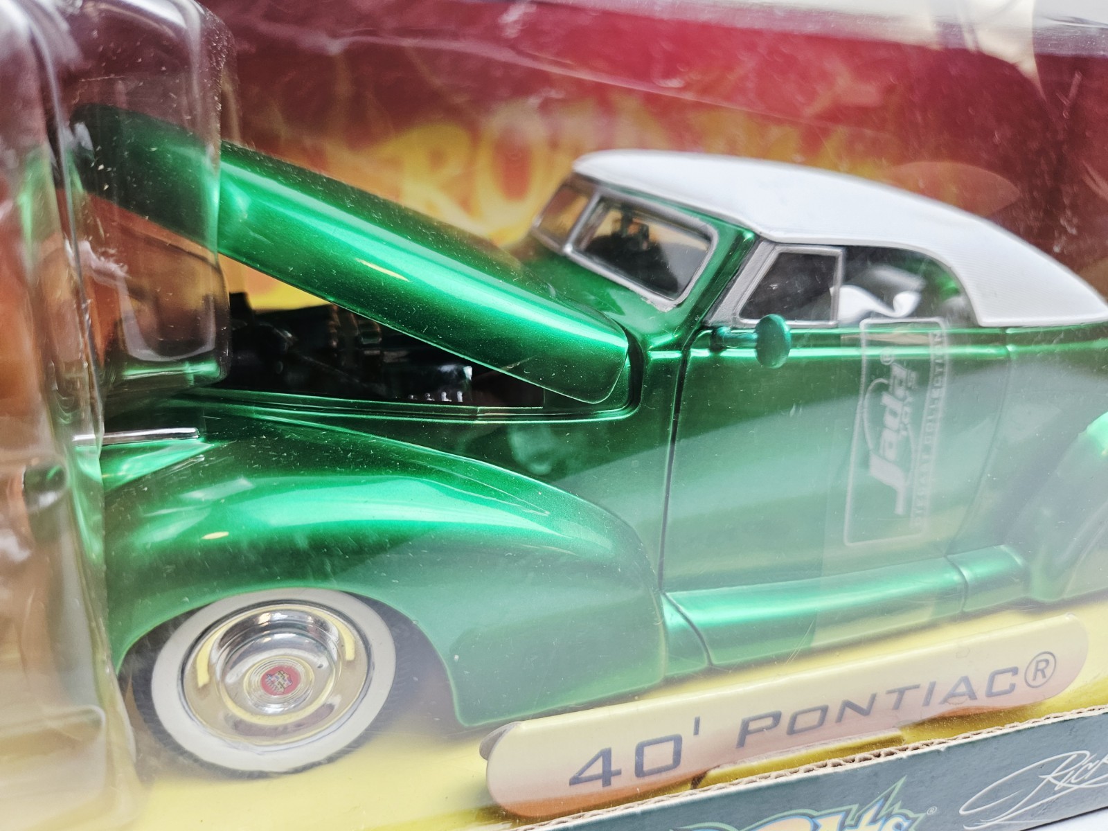 JADA Road Rats 40′ PONTIAC 1:24 Green Rick Dore Series NIB