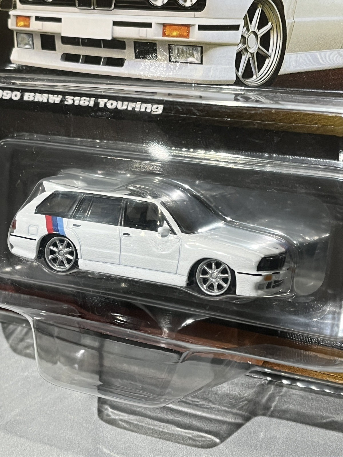 Hot Wheels Elite 64 1990 BMW 318i Touring with Protector Case BNIB HNJ60