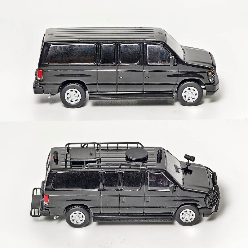 596 1:64 Ford E350 DIY CCar Model Tuning Accessories