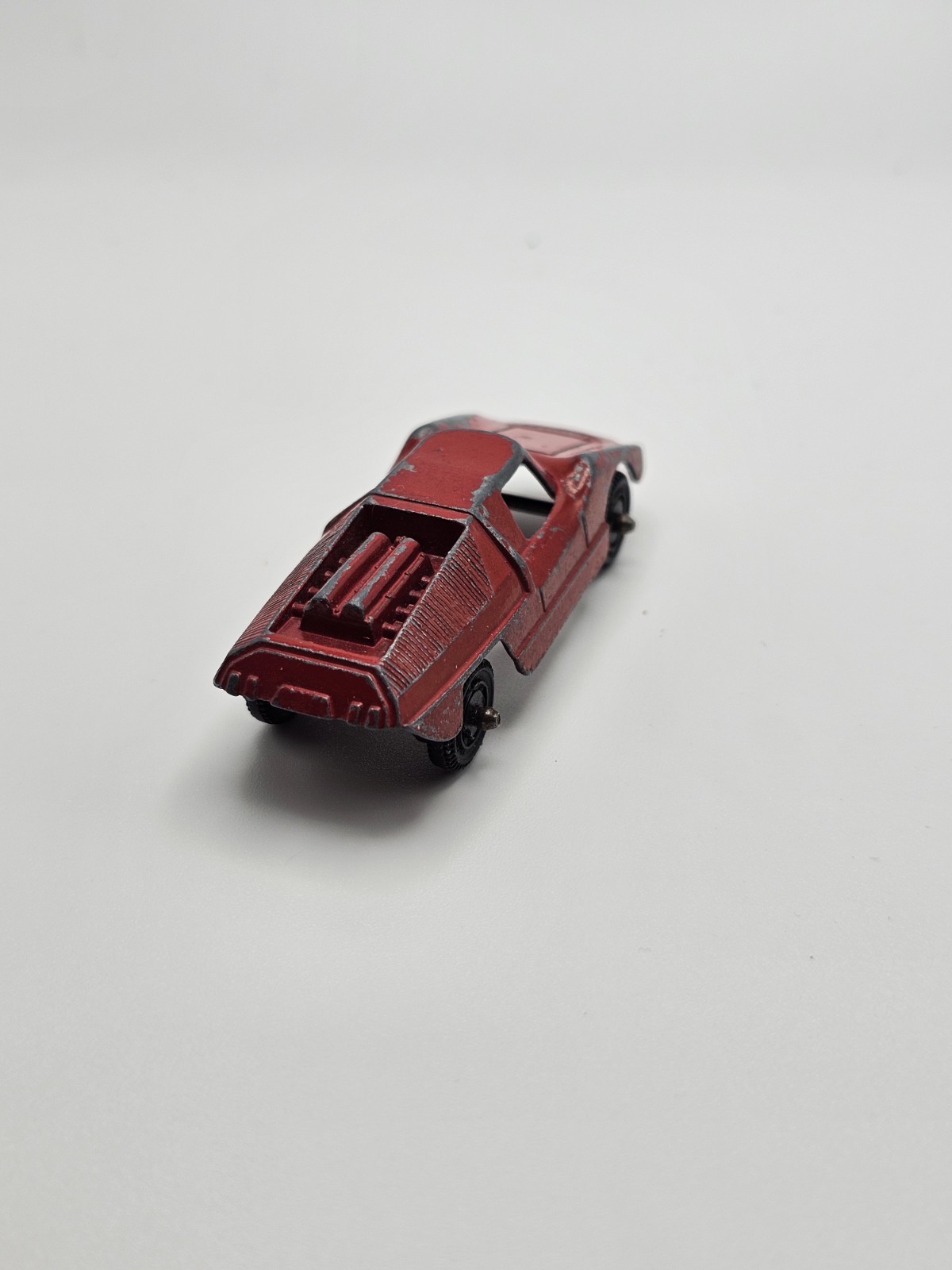 Tootsietoy Fiat X 1/9 1:64 Scale Red Diecast Toy Car, Age 3-4 Years