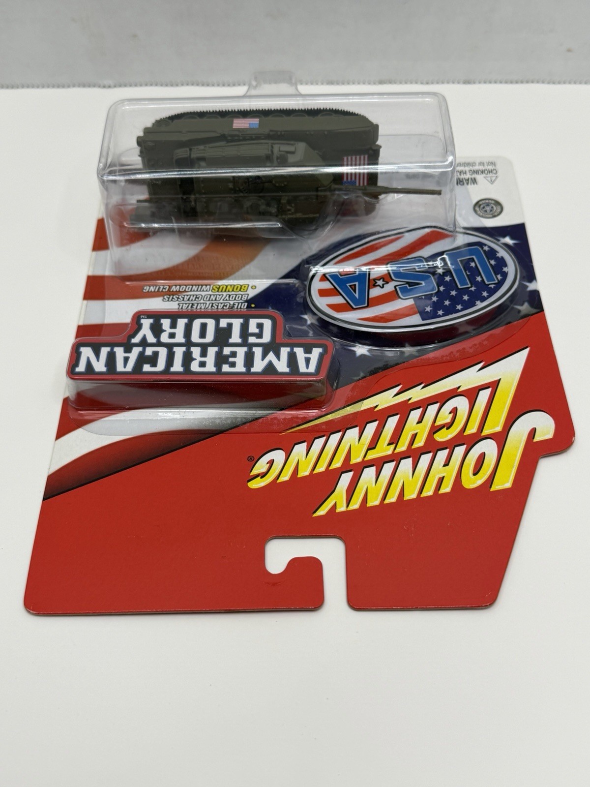 Johnny Lightning American Glory M1A1 Military Abram’s Tank Diecast USA 1/100
