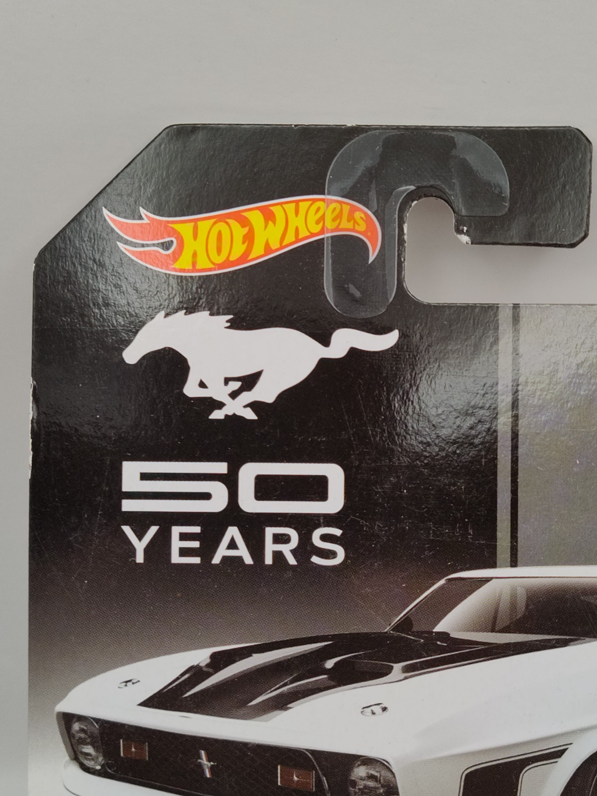 Hot Wheels Red ‘71 Ford Mustang Mach 1 50 Years 3/8 Walmart Exclusive