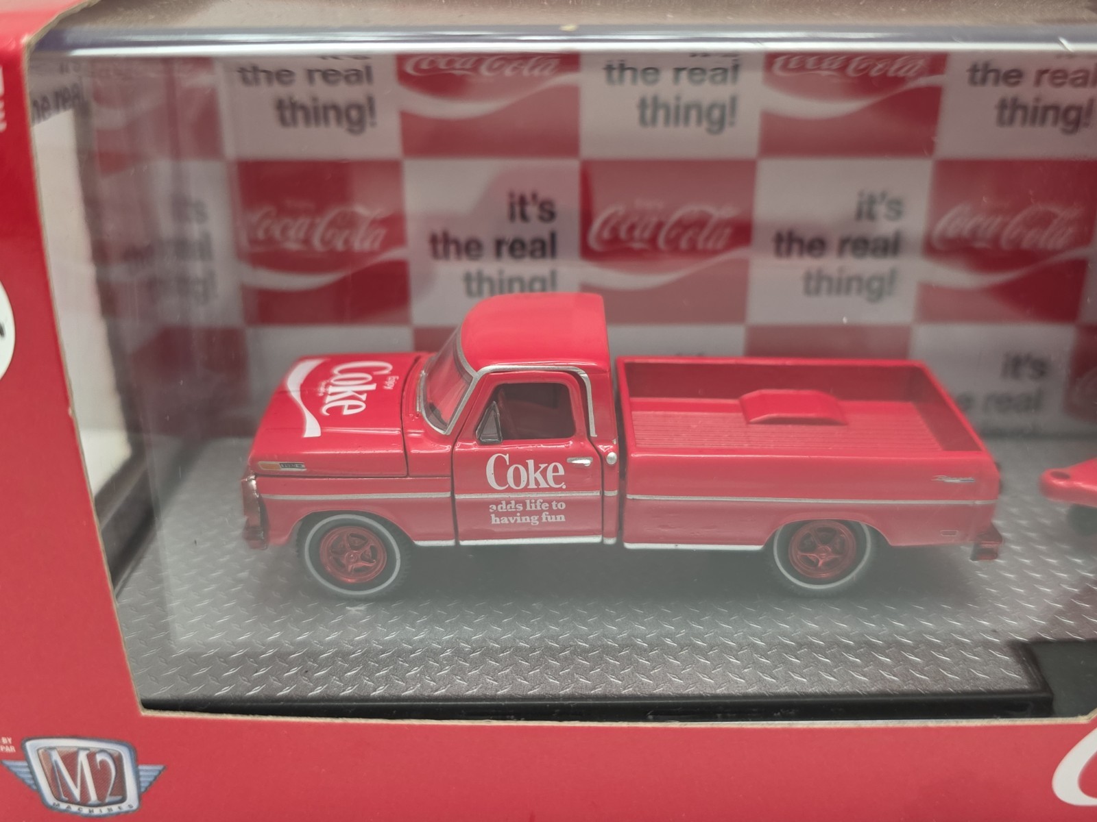 M2 Coca-Cola 1969 Ford F-250 Ranger Truck & 1949 Mercury Custom TW02 *CHASE*