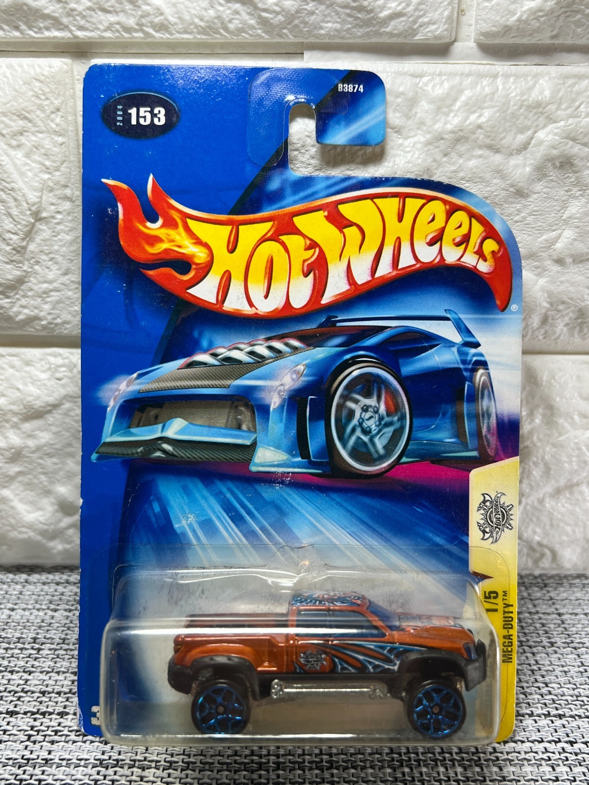 Hot Wheels Scrapheads 1/5 Mega-Duty 2004 #153 Copper