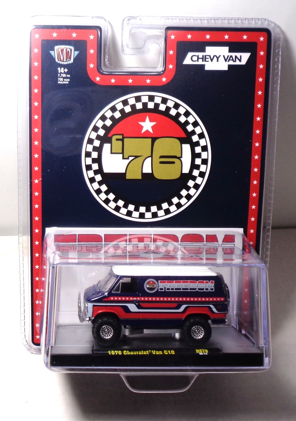 Hobby Exclusive 1976 Chevy Van G10 4X4 M2 HS78 Freedom ’76 Limited Edition 7,766