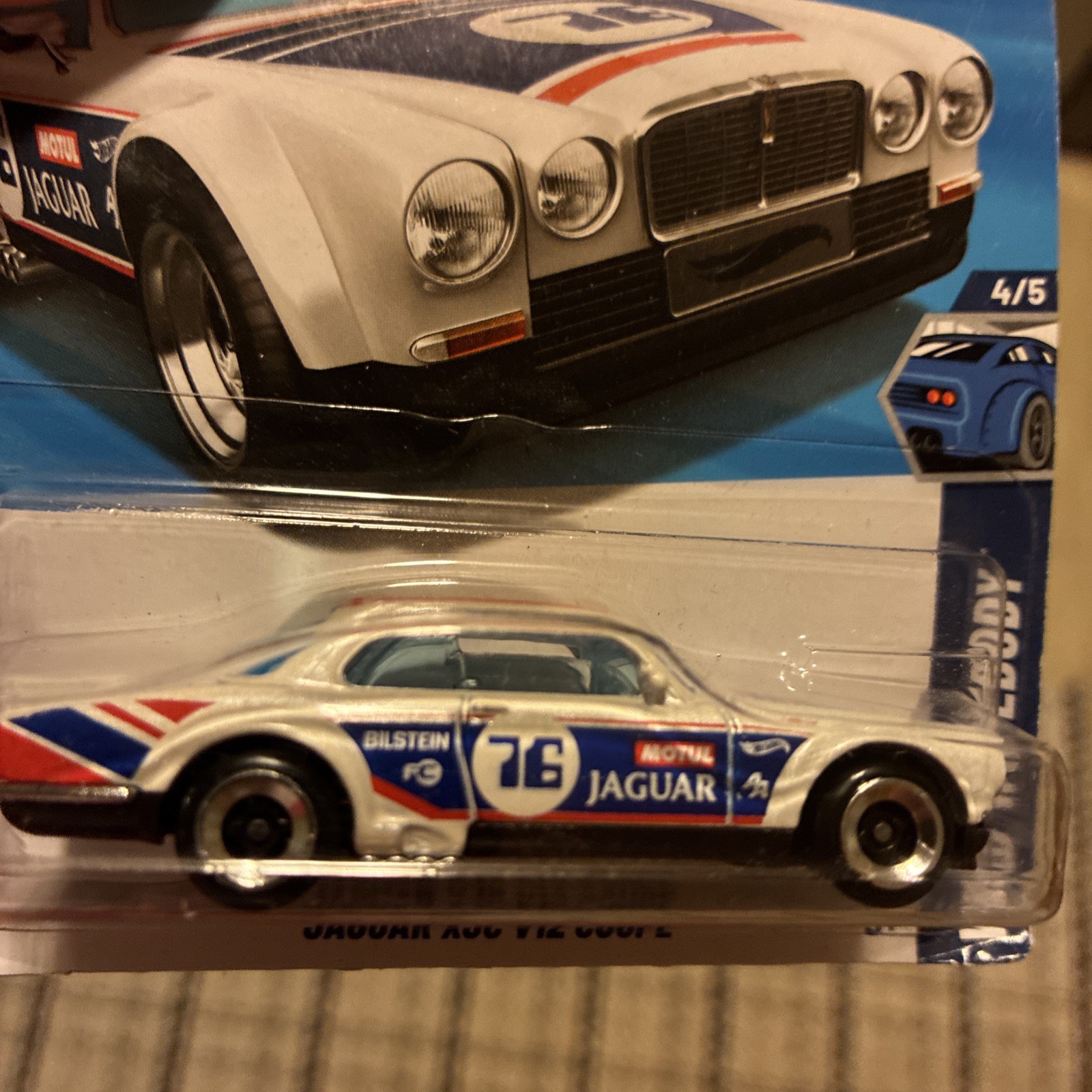 Hot Wheels 2025 White GreyJaguar XJC V12 Coupe 238/250 Wild Widebody Lot Of 4
