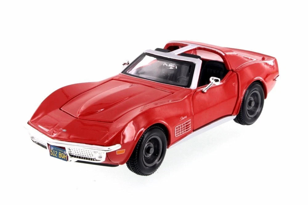 Maisto 1970 Chevrolet Corvette Red (Special Edition) 1:24 Scale