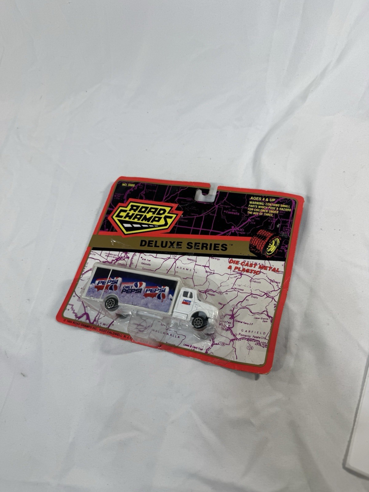 Vintage Road Champs Deluxe Series die-cast metal and plastic toy truck NIB