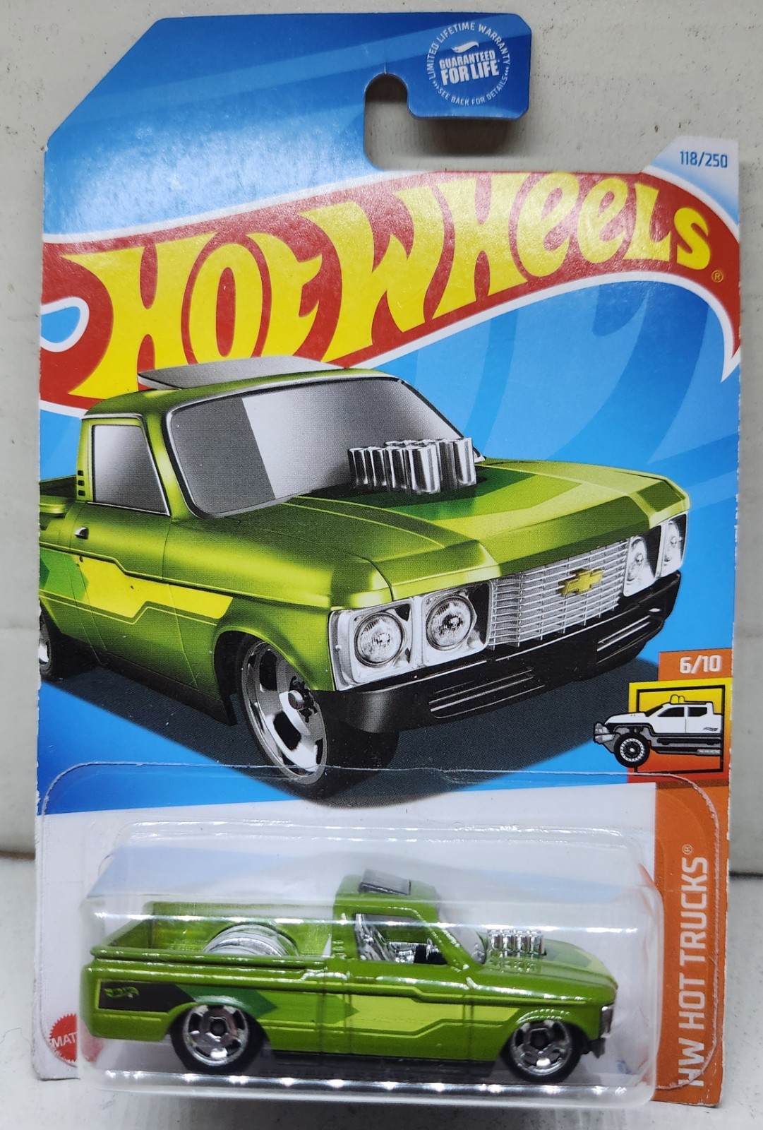 Hot Wheels 1972 Chevrolet Custom Luv # 6/10 HW Hot Trucks /Malaysia