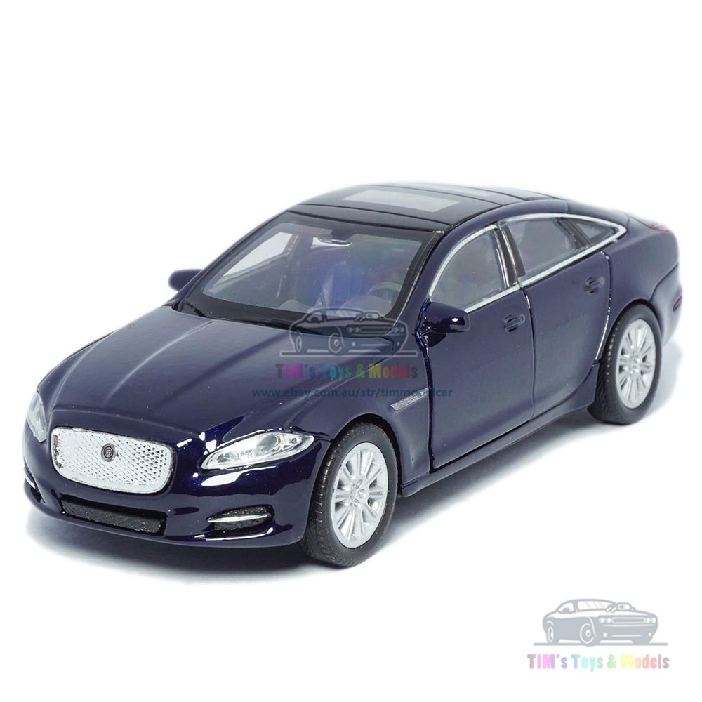 1/44 Jaguar XJ 2010 Model Car Alloy Diecast Toy Vehicle Collection Kid Gift Blue