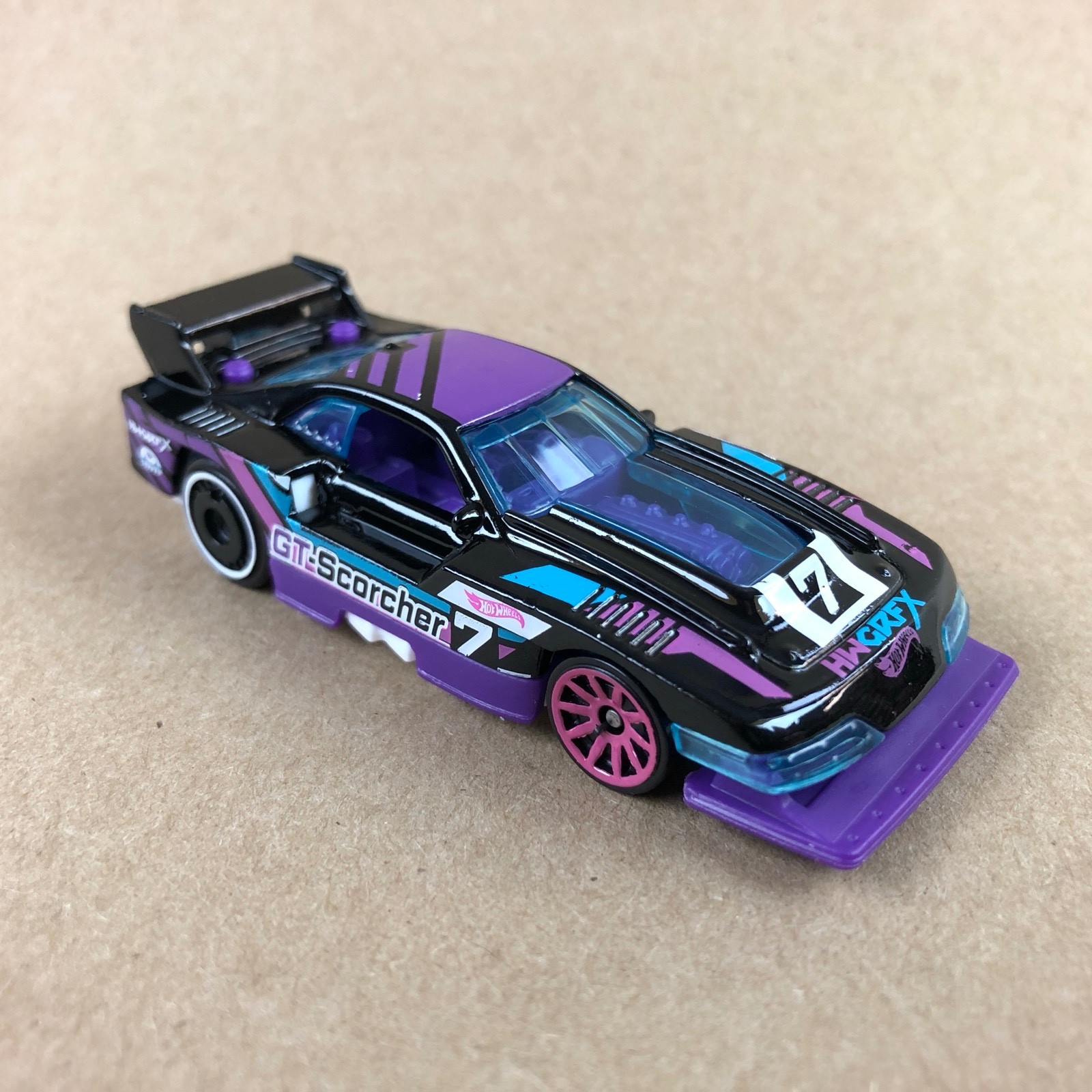 Hot Wheels GT-Scorcher 89/250 Purple 2024 Lets Race 2/5 1:64 Diecast Car Loose