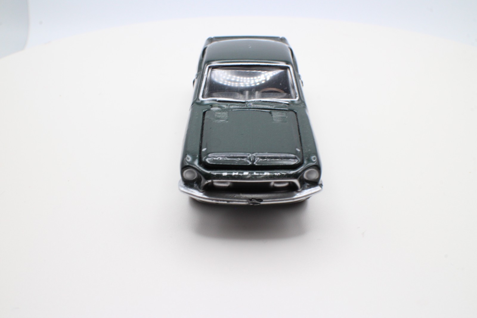 Johnny Lightning 1968 Shelby GT500KR Dark Green Metallic 1:64 Loose Rubber Tires