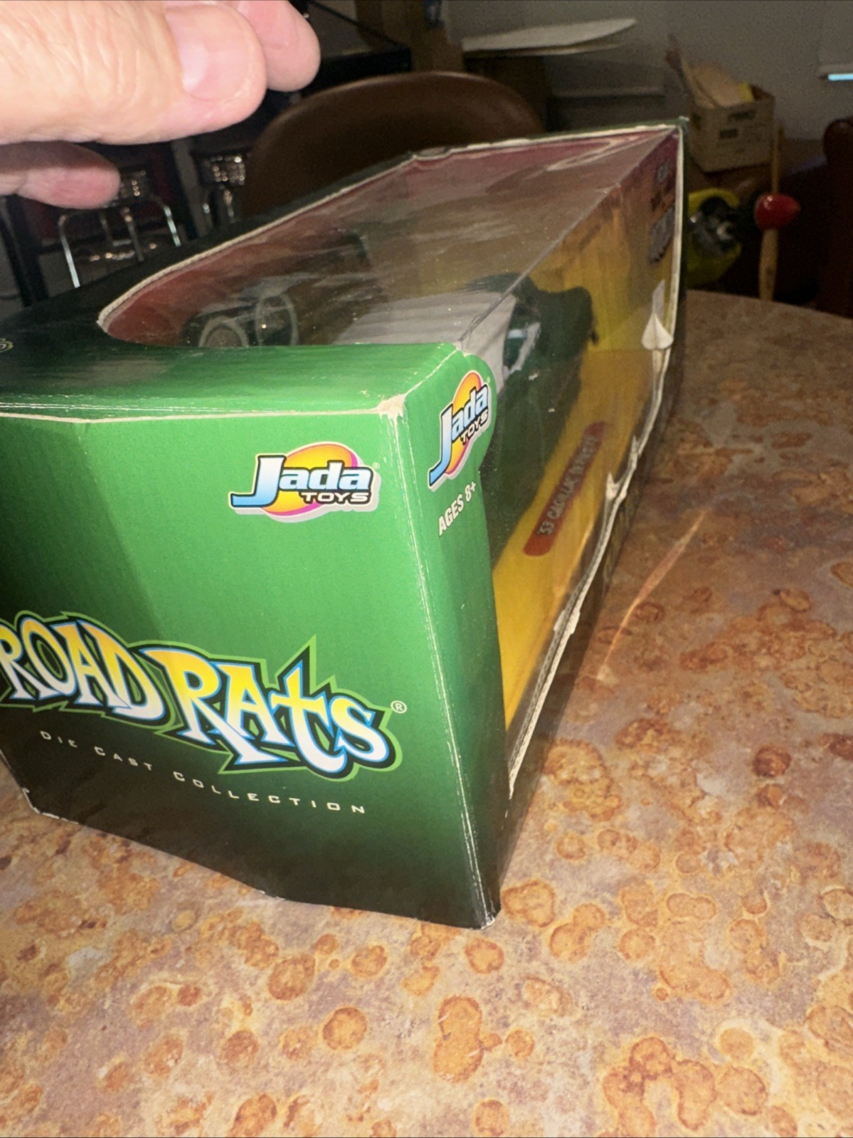 2003 Jada Road Rats 1953 Cadillac Series 62 1:24 Die Cast w/Extra Wheels NOS