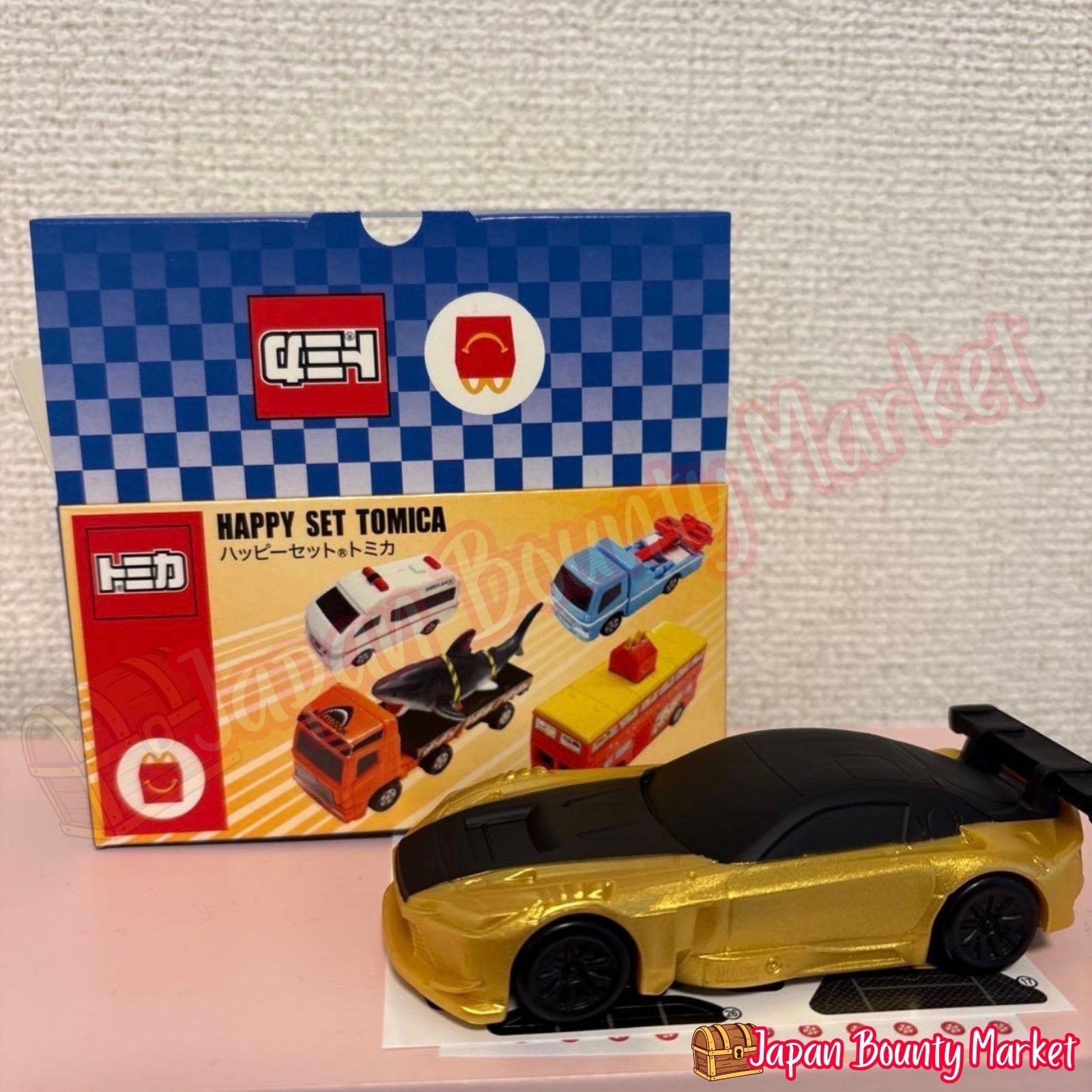 Japan McDonald’s Happy Meal Tomica GR GT3 Toyota Gazoo GOLD Secret Limited JDM