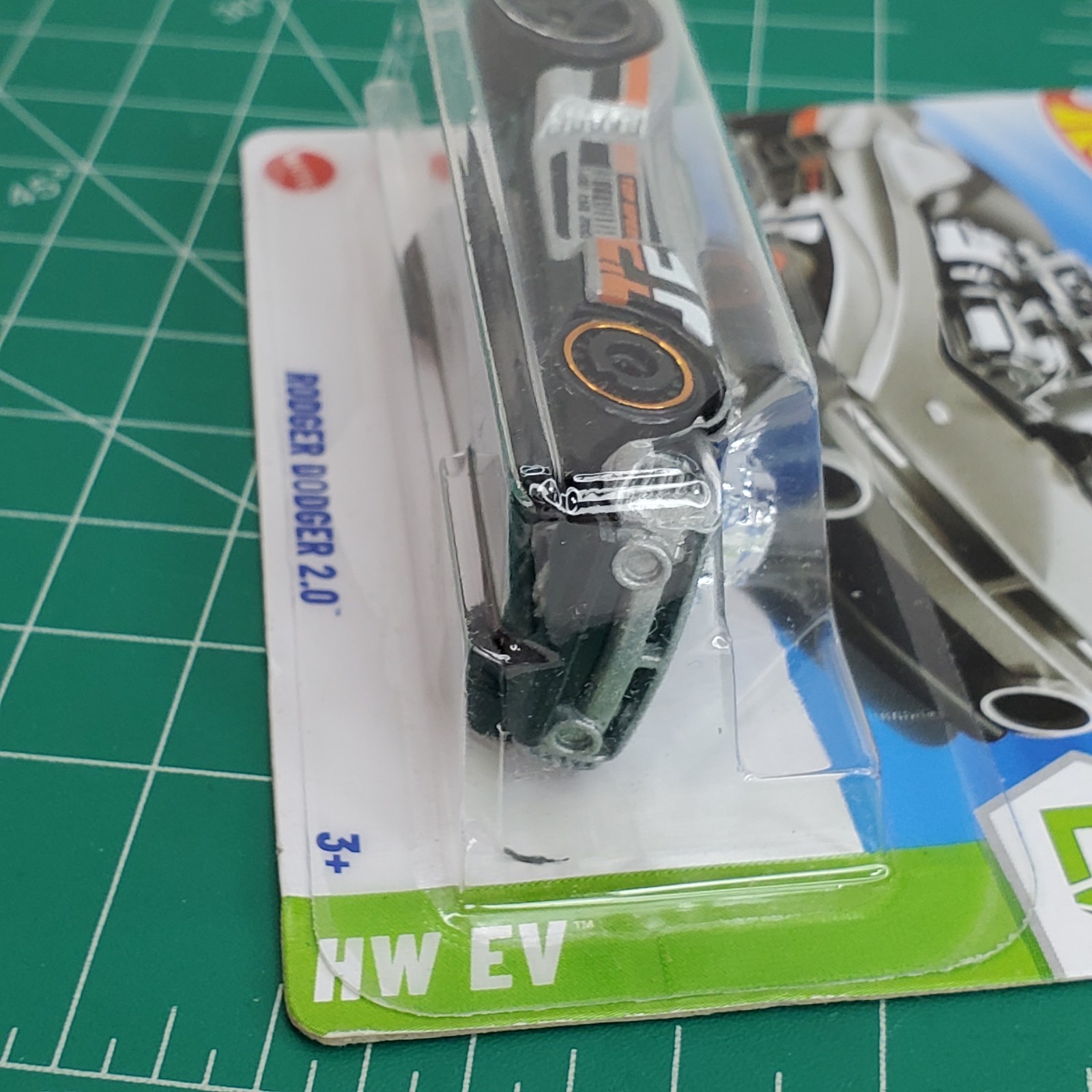 Hot Wheels Short Card Rodger Dodger 2.0 Silver HW EV 9/10