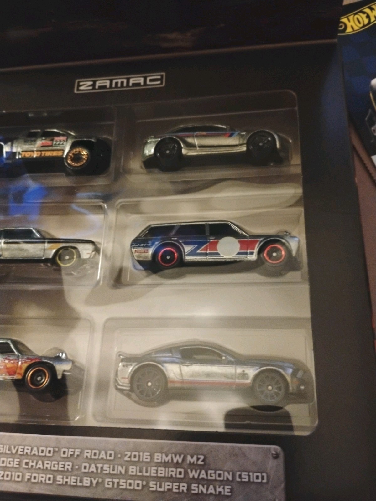 Hot Wheels Zamak Multipack 6 mini cars 3 years old +HDH53 Mettel