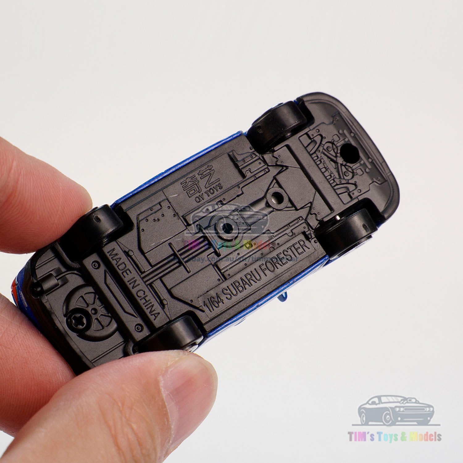 1/64 Subaru Forester Model Car Alloy Diecast Toy Vehicle Collection Gift Blue