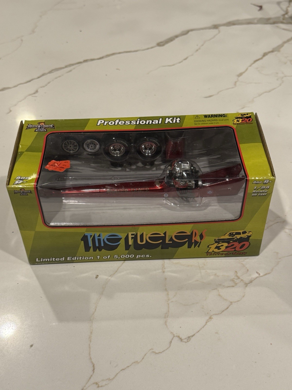 1320 The Fuelers 1:24 Bruce Wheeler Dealer Top Fuel Dragster Model Kit 1/5000