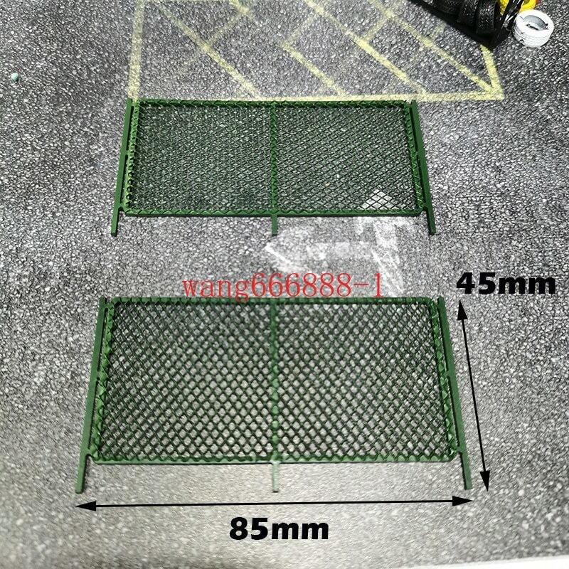 2 PCS 1:64/87 Fences Model Use for Mode Car Diorama Scene Display Accessories