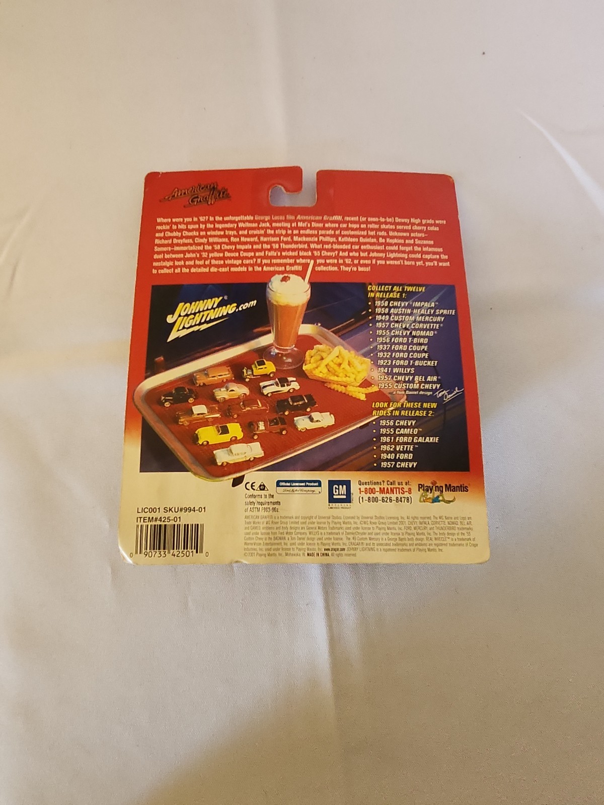 American Graffiti Johnny Lightning 1932 Ford Coupe New in Blister Pack