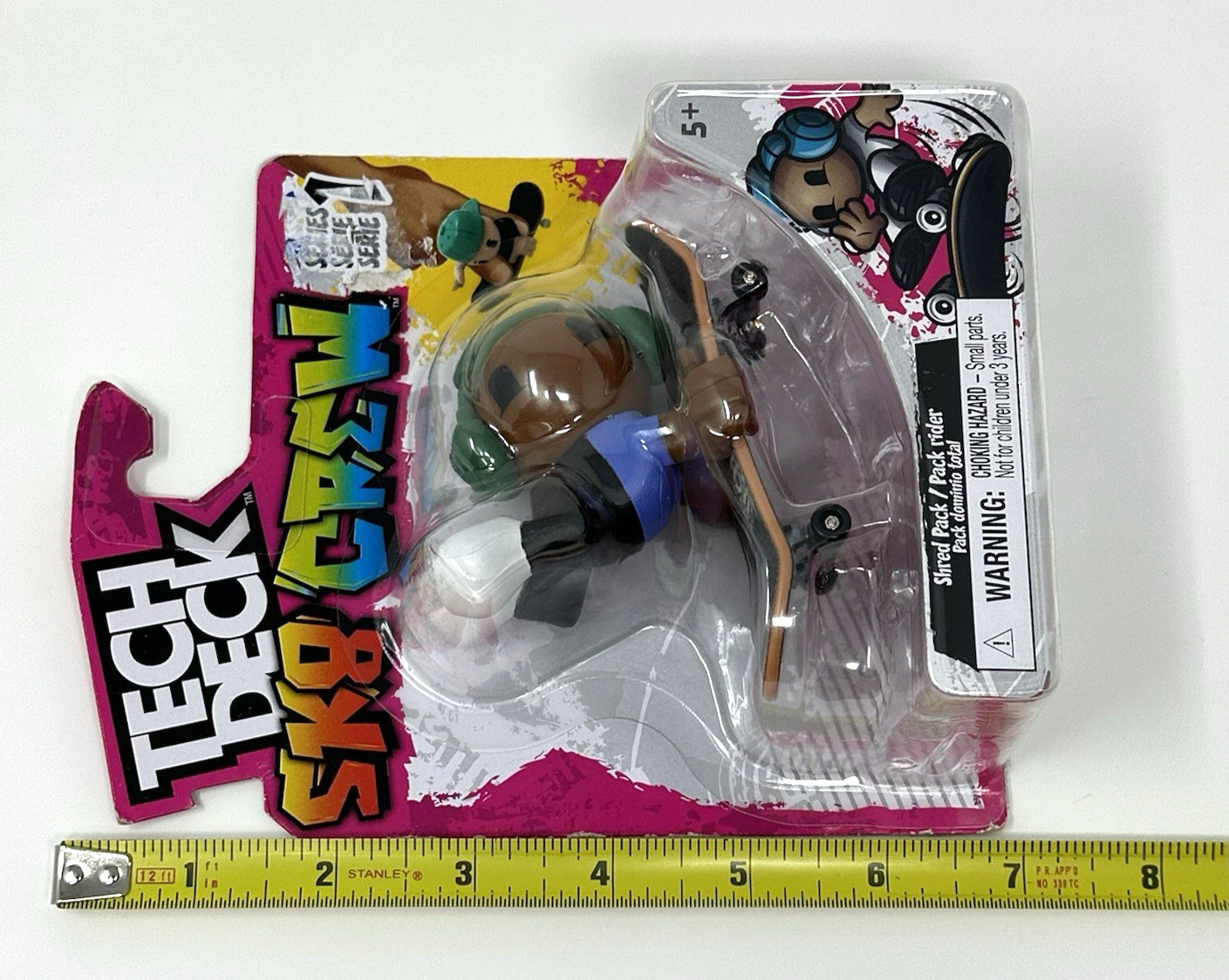 2024 Tech Deck SK8 Crew Series 1 Shred Pack Skateboard Toy New Damaged Package