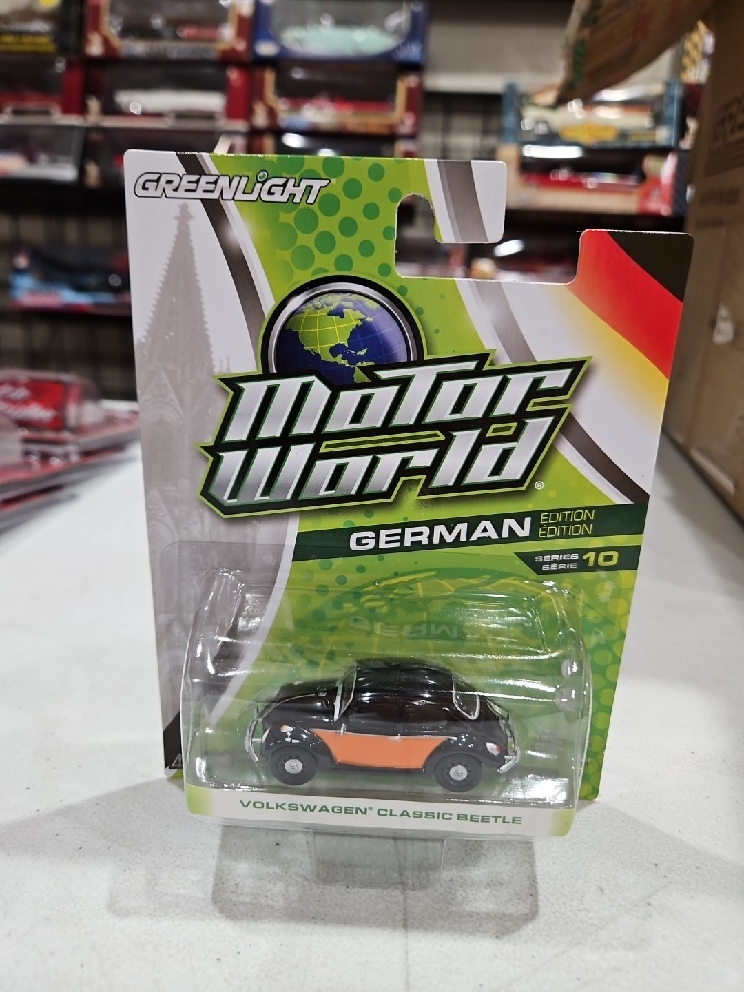 Greenlight Motor World 1:64 VW Classic Beetle German Edition Series 10