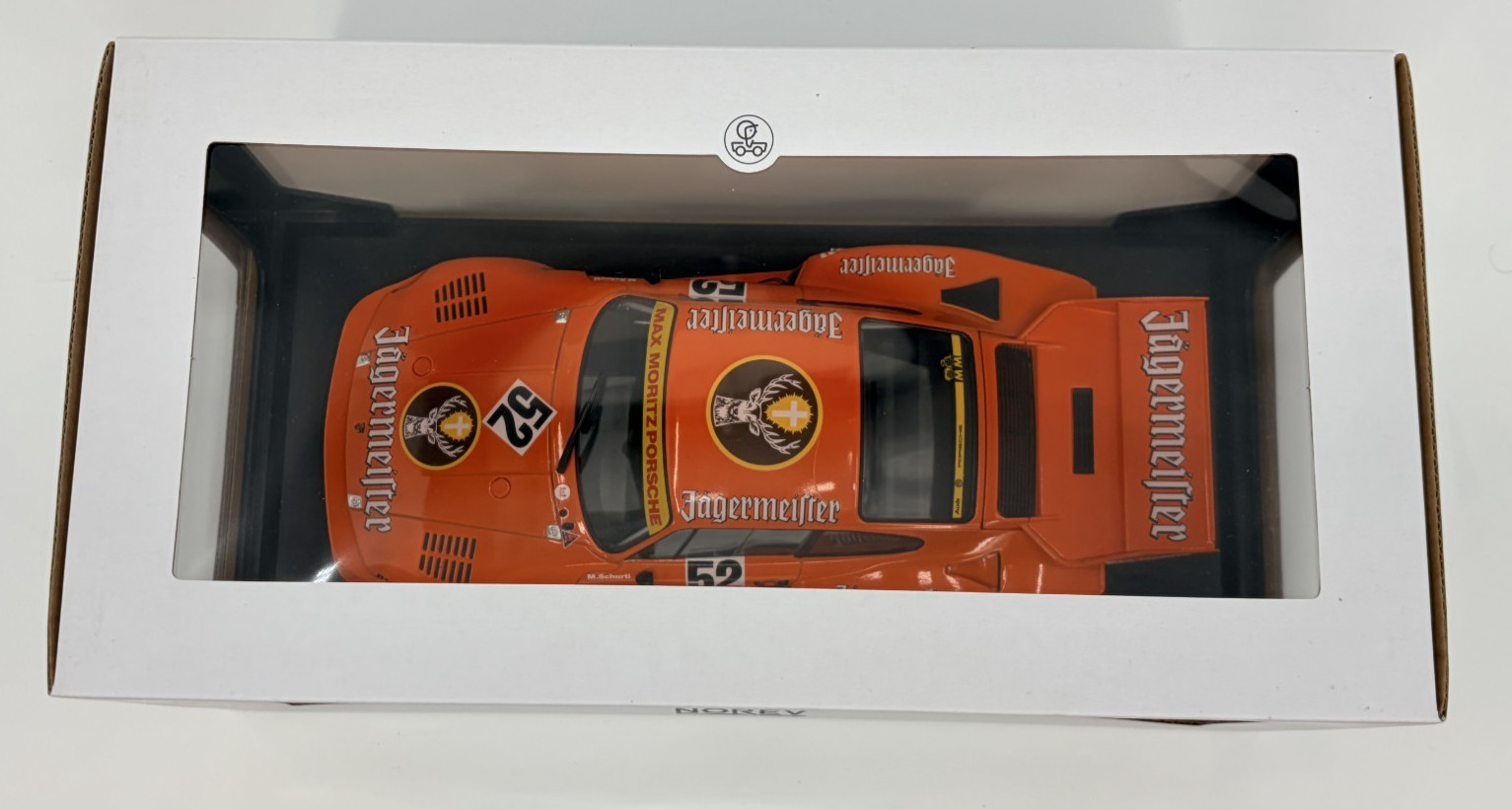 Norev Porsche 935 #52 Winner Bergischer Löwe Zolder DRM 1977 Very Limited 1:18