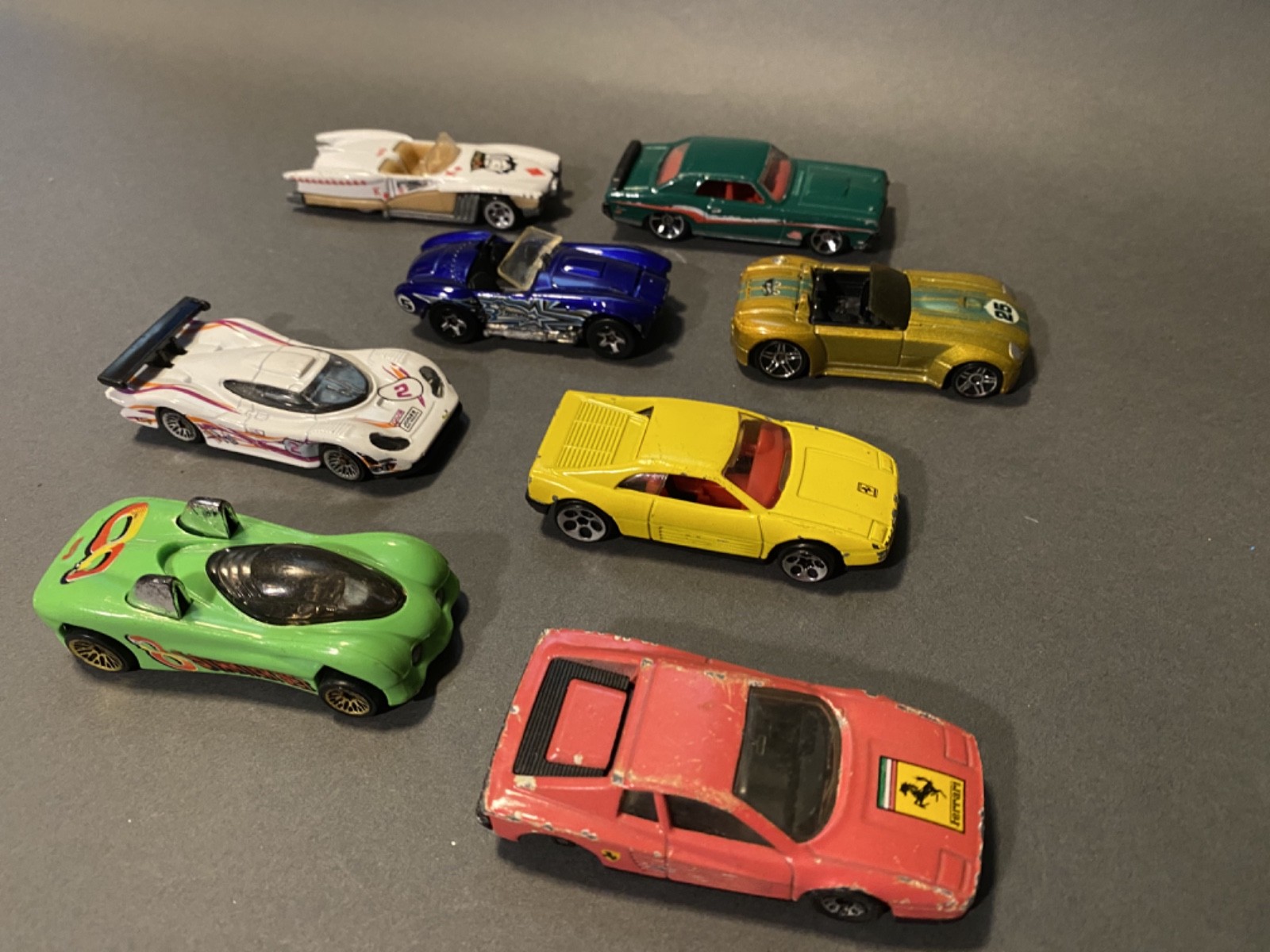 Lot of 8 Diecast 1:64 Cars – Various Makes and Models Loose