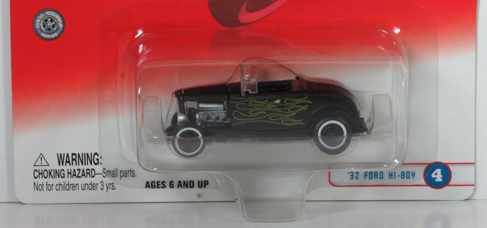 Johnny Lightning Retro Rods 1932 Ford Hi-Boy 32 Rat Rod Black Primer Car 1:64 S