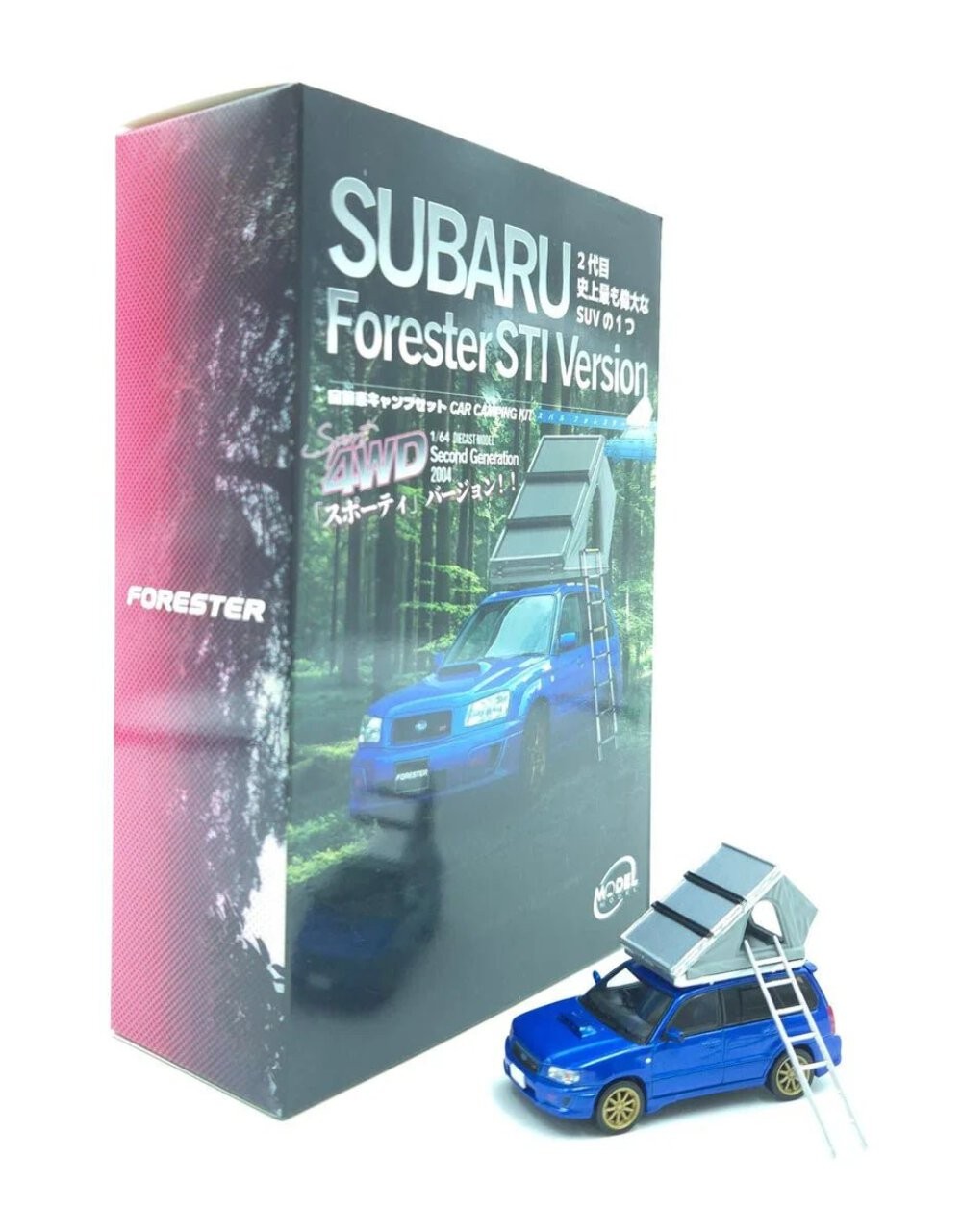 Modelmodel 1/64 Subaru Forester STI Version Special Edition Blue