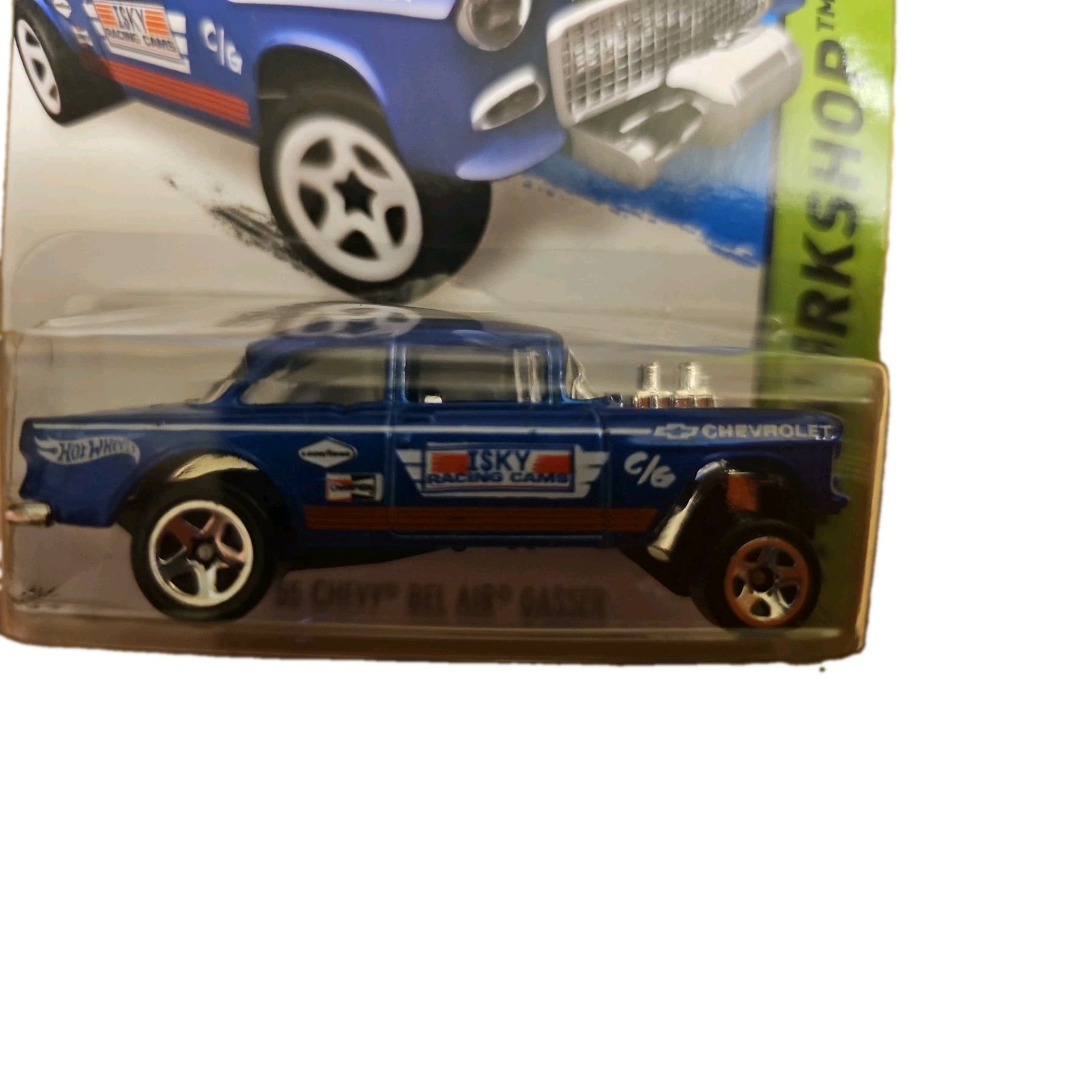 Hotwheels 55 Chevy Bel Air Gasser HW Workshop