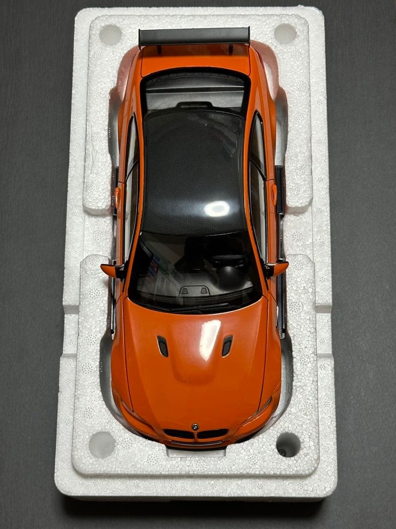 Kyosho BMW M3 GTS 1/18 Scale Diecast Model Orange Discontinued 2016 from Japan