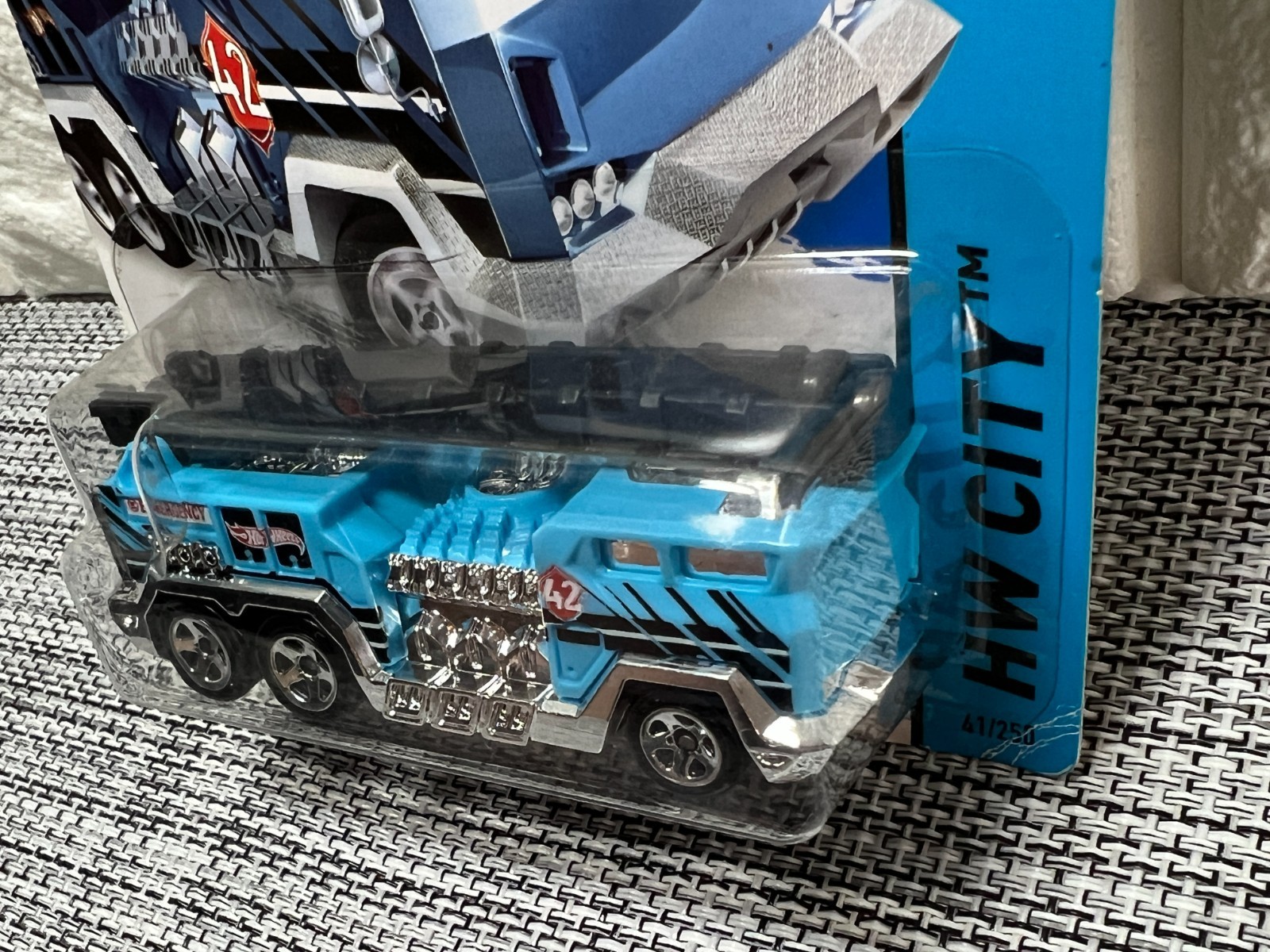 Hot Wheels HW City 5 Alarm 41/250 Blue