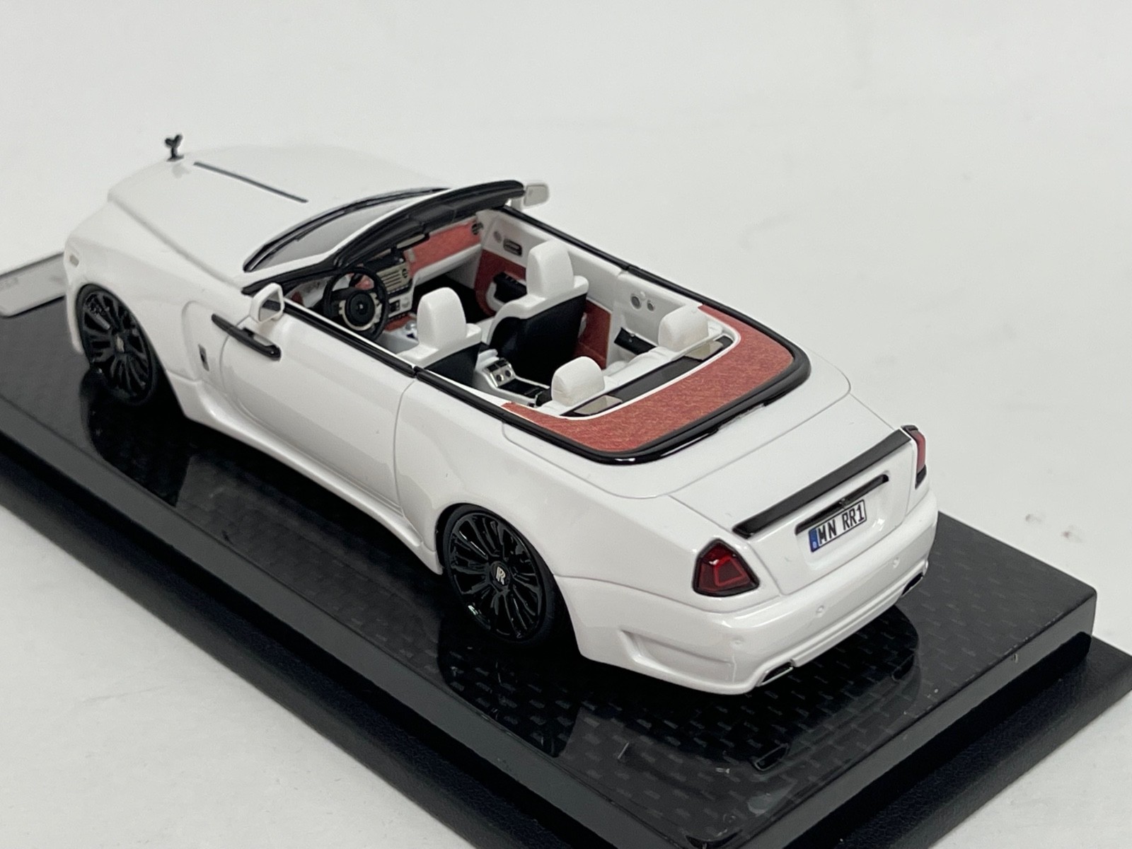 1/43 AB Models Rolls Royce Dawn Convertible Novitec White / White Lmd 20 pcs 4D