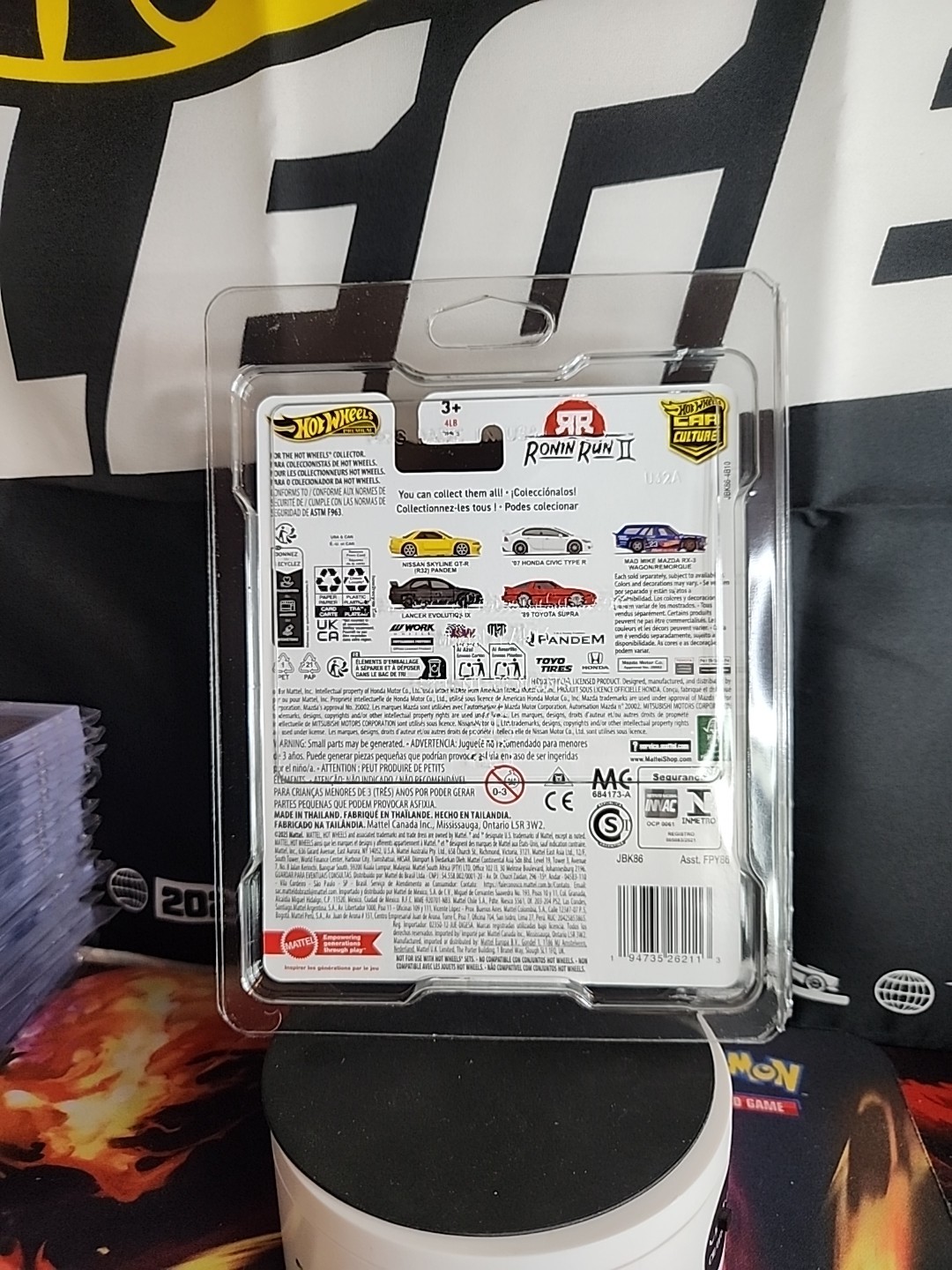 HOT WHEELS PREMIUM RONIN RUN 2 MITSUBISHI LANCER EVOLUTION IX W/ CASE PROTECTOR