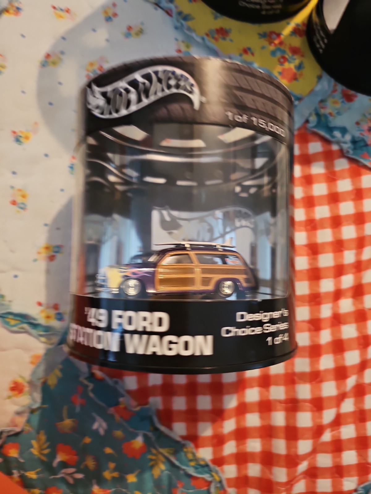 Hot Wheels Oil Can Series 49 FORD, FLAMIN, 51 MERCURY, 32 DUESSENBERG SET OF 4