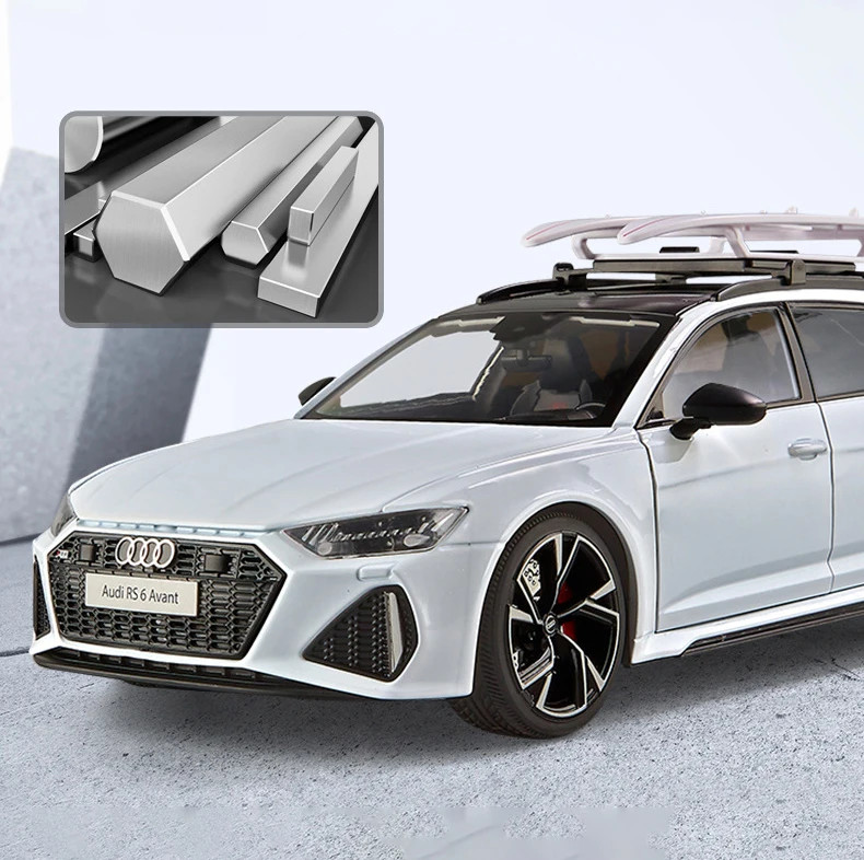 1:18Audi RS6 Avant Station Wagon Alloy Car Model Diecasts Metal Sports Car Vehi