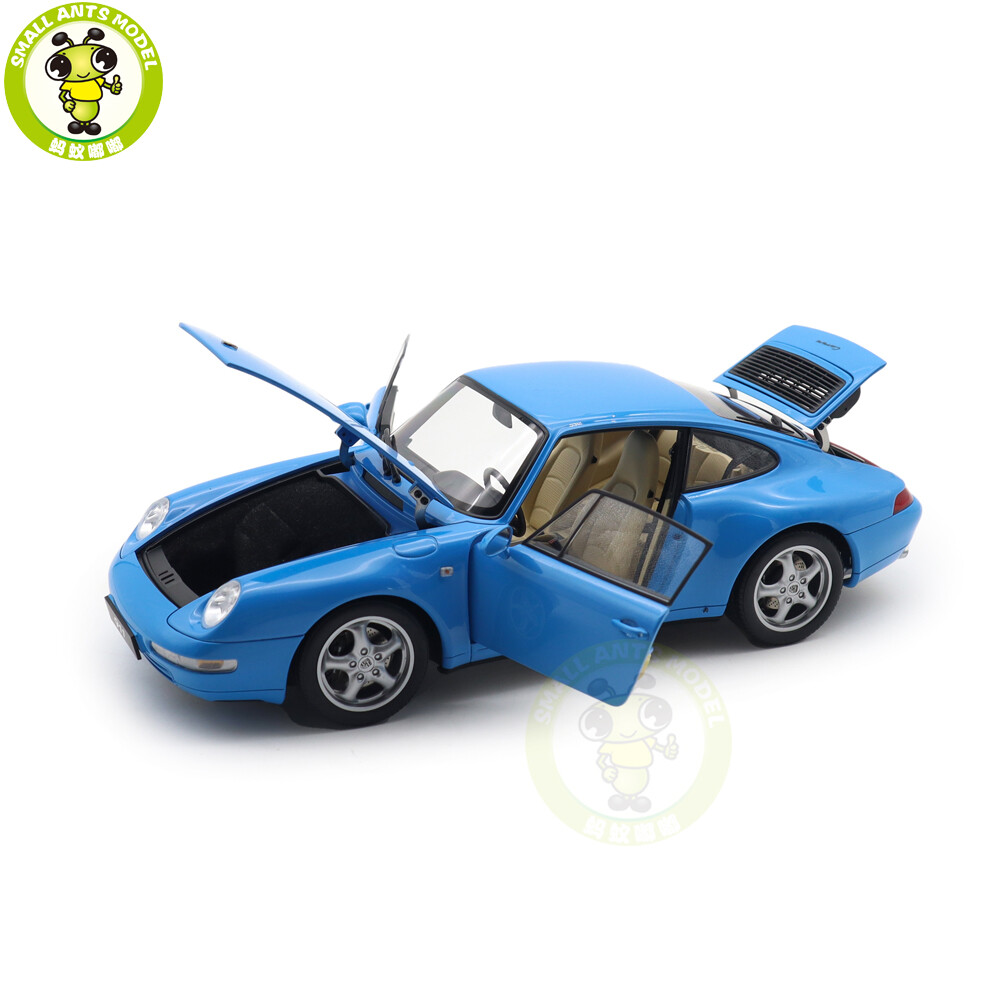 1/18 AUTOart 78133 Porsche 911 993 Carrera Blue Metallic Diecast Model Car