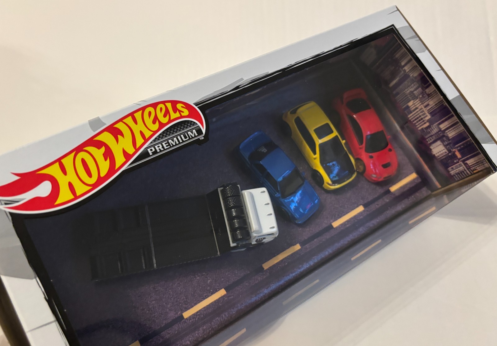 Hot Wheels Diorama Box Set HONDA CIVIC EG TOYOTA CELICA NISSAN SENTRA FLEET STRE