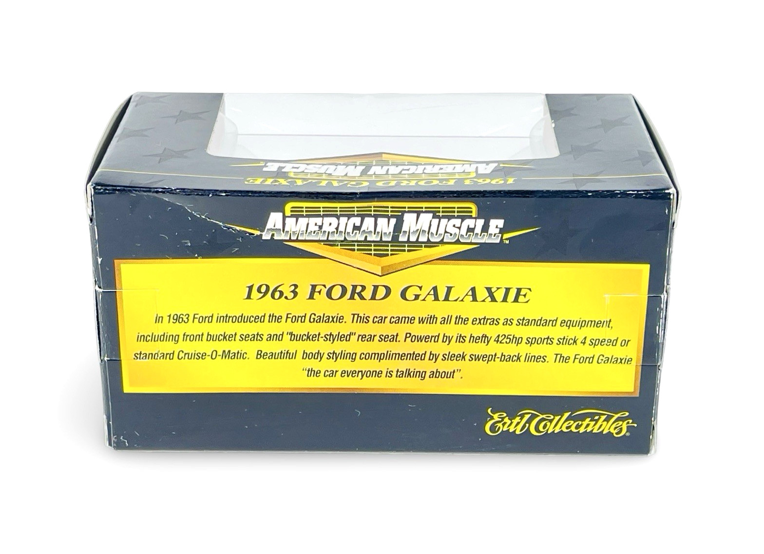 #32653 Ertl Red 1963 Ford Galaxie ~ 2001 1:64 Black Box Diecast