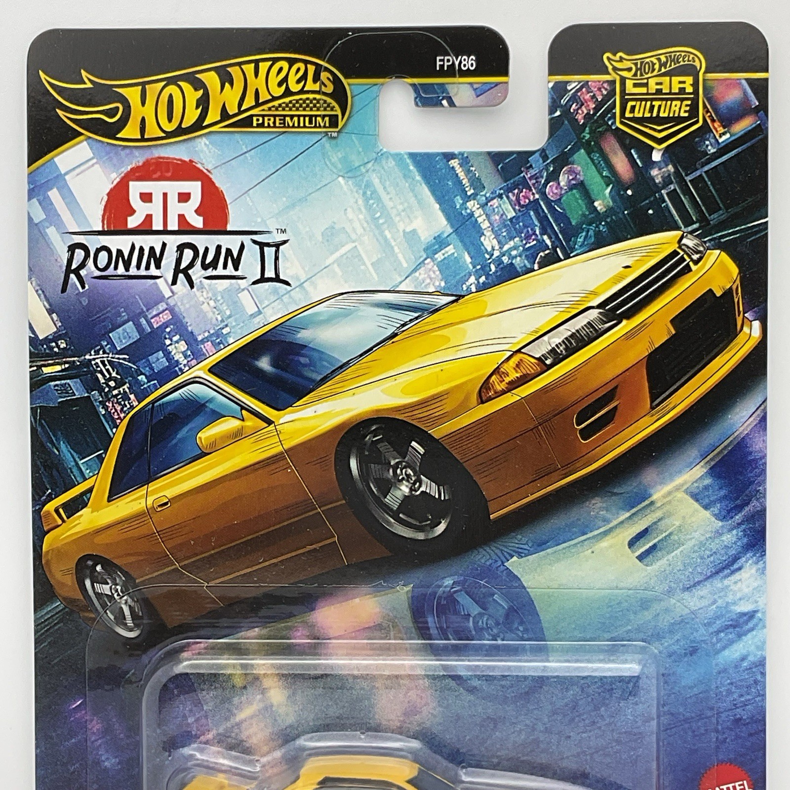 Hot Wheels Car Culture Ronin Run 2 Nissan Skyline GT-R R32 Pandem With Protector
